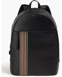 Paul Smith - Striped Leather Backpack - Lyst