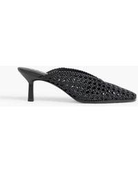 3.1 Phillip Lim - Id Macramé Leather Mules - Lyst
