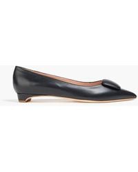 Rupert Sanderson - Bedfa Embellished Leather Point-Toe Flats - Lyst