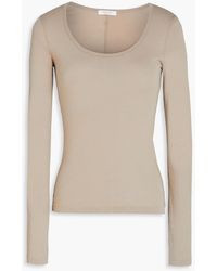Rag & Bone - Shaw Cotton And Modal-Blend Jersey Top - Lyst