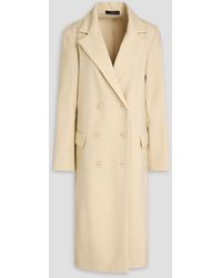 JOSEPH - Chantin Double-Breasted Wool-Blend Twill Coat - Lyst