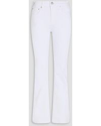 Rag & Bone - Dahlia Mid-Rise Flared Jeans - Lyst