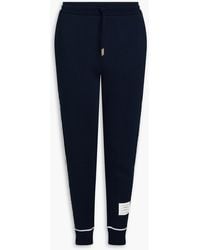 Thom Browne - Ribbed Cotton Track Pants - Lyst
