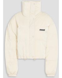 Isabel Marant - Telia Cropped Padded Quilted Glossed-shell Jacket - Lyst