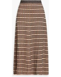Ulla Johnson - Amal Jacquard-Knit Midi Skirt - Lyst