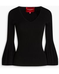 Carolina Herrera - Ribbed-knit Sweater - Lyst