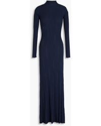 Jacquemus - Lenzuolo Ribbed-knit Turtleneck Maxi Dress - Lyst