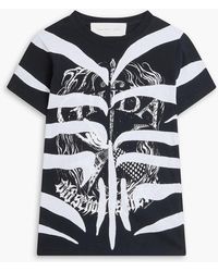Conner Ives - Juda Printed Cotton-Jersey T-Shirt - Lyst