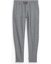 Orlebar Brown - Beagi Tapered Wool-blend Track Pants - Lyst