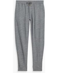 Orlebar Brown - Beagi Tapered Wool-blend Track Pants - Lyst