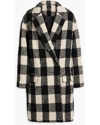 Nili Lotan - Dylan Double-breasted Checked Bouclé-tweed Coat - Lyst