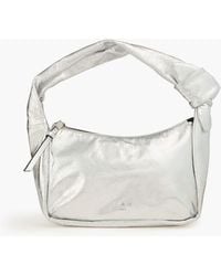 IRO - Noue Knotted Crinkled-leather Shoulder Bag - Lyst