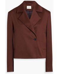 Loulou de Saison - Lois Wool-Blend Twill Blazer - Lyst