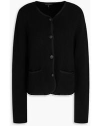 Rag & Bone - Nancy Ribbed Merino Wool-Blend Cardigan - Lyst