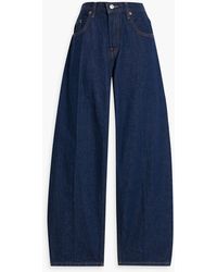 RE/DONE - Hoch sitzende barrel-jeans - Lyst