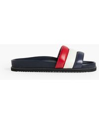 Thom Browne - Striped Quilted Shell Slides - Lyst