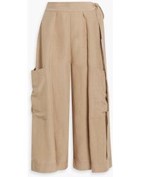 By Malene Birger - Darlane Woven Wide-Leg Pants - Lyst