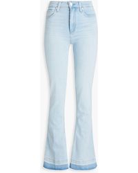 PAIGE - Laurel High-rise Flared Jeans - Lyst