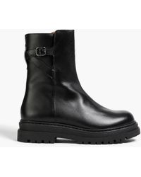 Claudie Pierlot - Ankle boots aus leder - Lyst