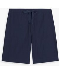 Orlebar Brown - Cotton-Poplin Drawstring Shorts - Lyst