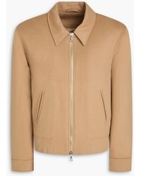 Officine Generale - Matty Wool And Cashmere-Blend Felt Jacket - Lyst