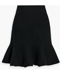 Jil Sander - Fluted Wool And Cashmere-blend Skirt - Lyst