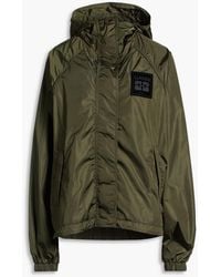 Ganni - Shell Hooded Jacket - Lyst