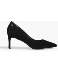 Stuart Weitzman - Leigh 75 Suede Pumps - Lyst