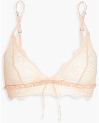 Love Stories - Dawn Leavers Lace Triangle Bra - Lyst