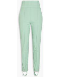 Loulou Studio - Pinzon Stretch-wool Tapered Stirrup Pants - Lyst