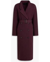 Theory - Wool And Cashmere-Blend Trench Coat - Lyst
