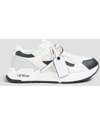 Off-White c/o Virgil Abloh - Sneakers "runner b" aus perforiertem leder - Lyst