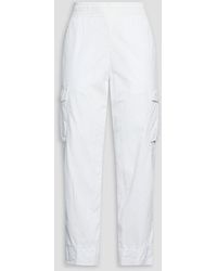 James Perse - Striped Cotton And Lyocell-Blend Seersucker Cargo Pants - Lyst