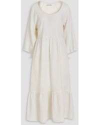 Casa Raki - Flavia Cotton Midi Dress - Lyst