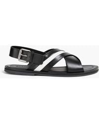 Bally - Jameel Leather Slingback Sandals - Lyst