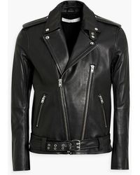IRO - Aronew Leather Biker Jacket - Lyst