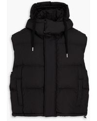 Ami Paris - Oversized Quilted Shell Down Vest - Lyst