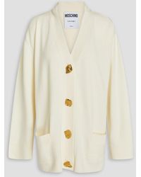 Moschino - Wool Cardigan - Lyst