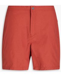 Onia - Calder 6e Mid-length Cotton-blend Swim Shorts - Lyst