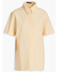 JOSEPH - Bleni hemd aus einer baumwollmischung mit lochstickerei - Lyst