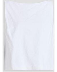 Theory - Linen-blend Top - Lyst