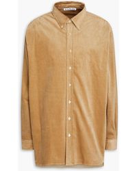 Acne Studios - Cotton-blend Corduroy Shirt - Lyst