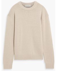 FRAME - Wool And Cashmere-Blend Sweater - Lyst