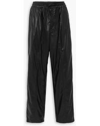 Isabel Marant - Brina hose mit geradem bein aus kunstleder - Lyst