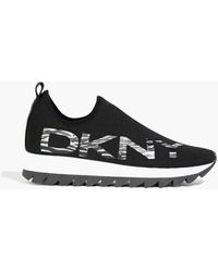 dkny knit trainers
