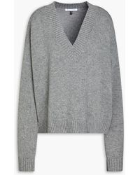 Bella Freud - Lux Oversized Merino Wool And Cashmere-blend Sweater - Lyst