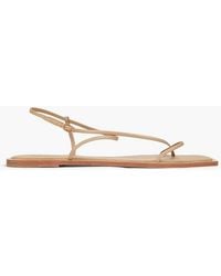 STUDIO AMELIA - Freda Leather Slingback Sandals - Lyst