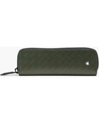 Montblanc - Federmäppchen aus strukturiertem leder - Lyst
