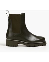 Rene Caovilla - Bika Crystal-Embellished Leather Chelsea Boots - Lyst