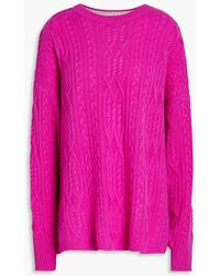 arch4 - Holland park kaschmirpullover mit zopfstrickmuster - Lyst